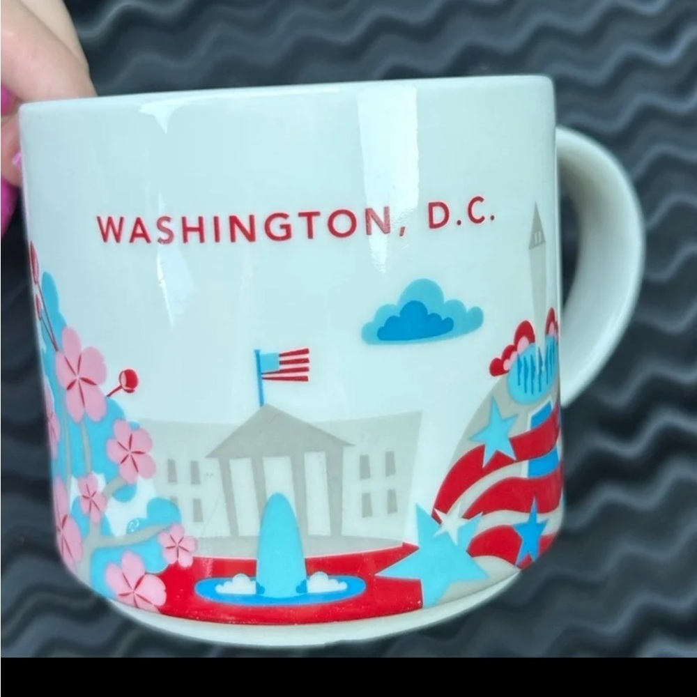Starbucks Washington D.C “You are here” coffee mug